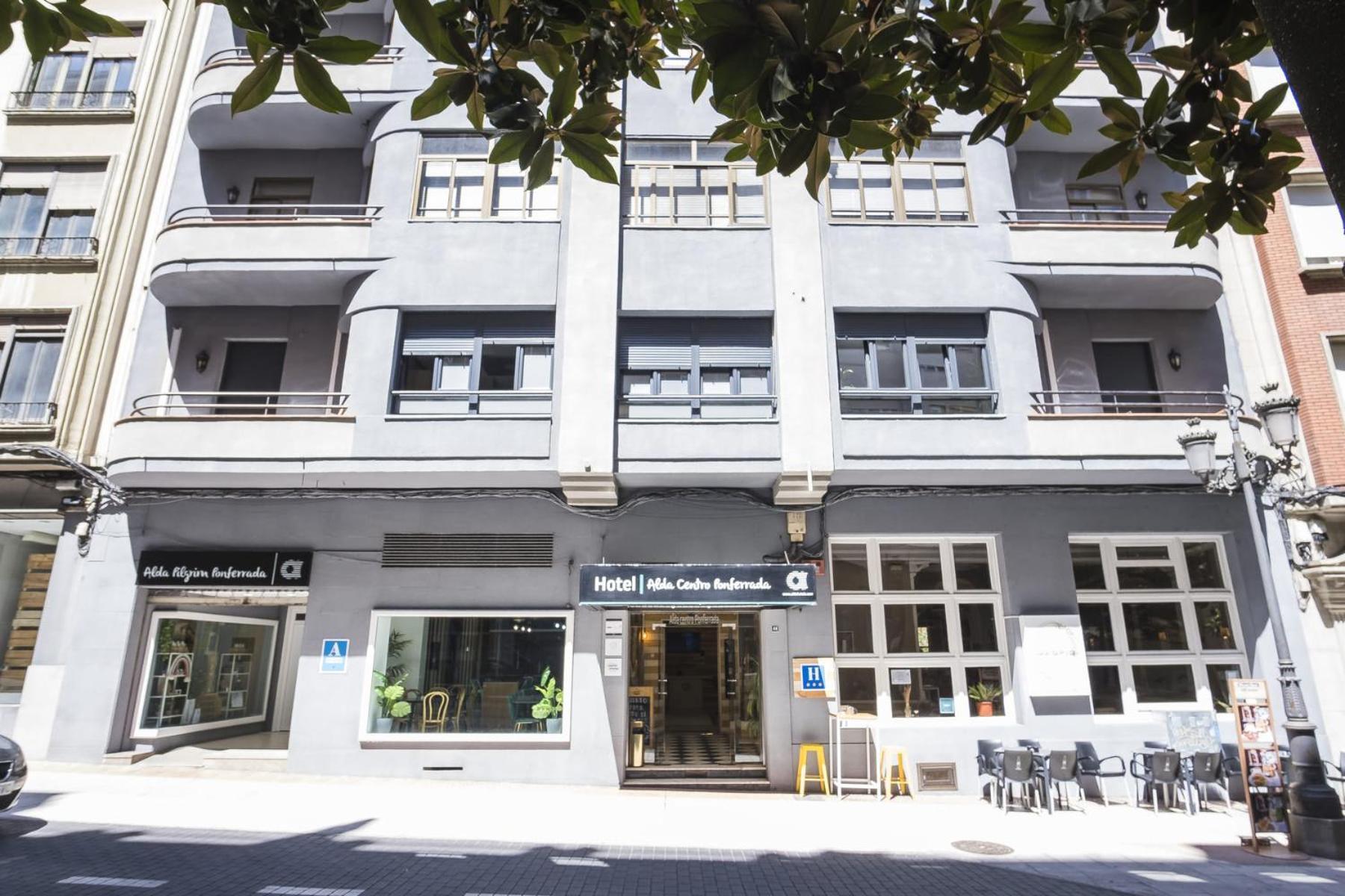 Hotel Alda Centro Ponferrada Exterior photo